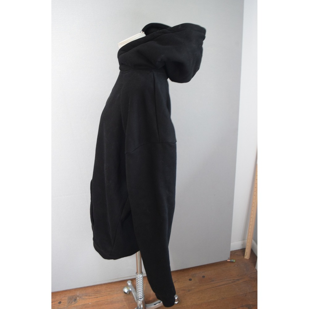Comfrt Hoodie XL Black Oversized Fleece Logo Pullover Womens Loungewear - Picture 2 of 5